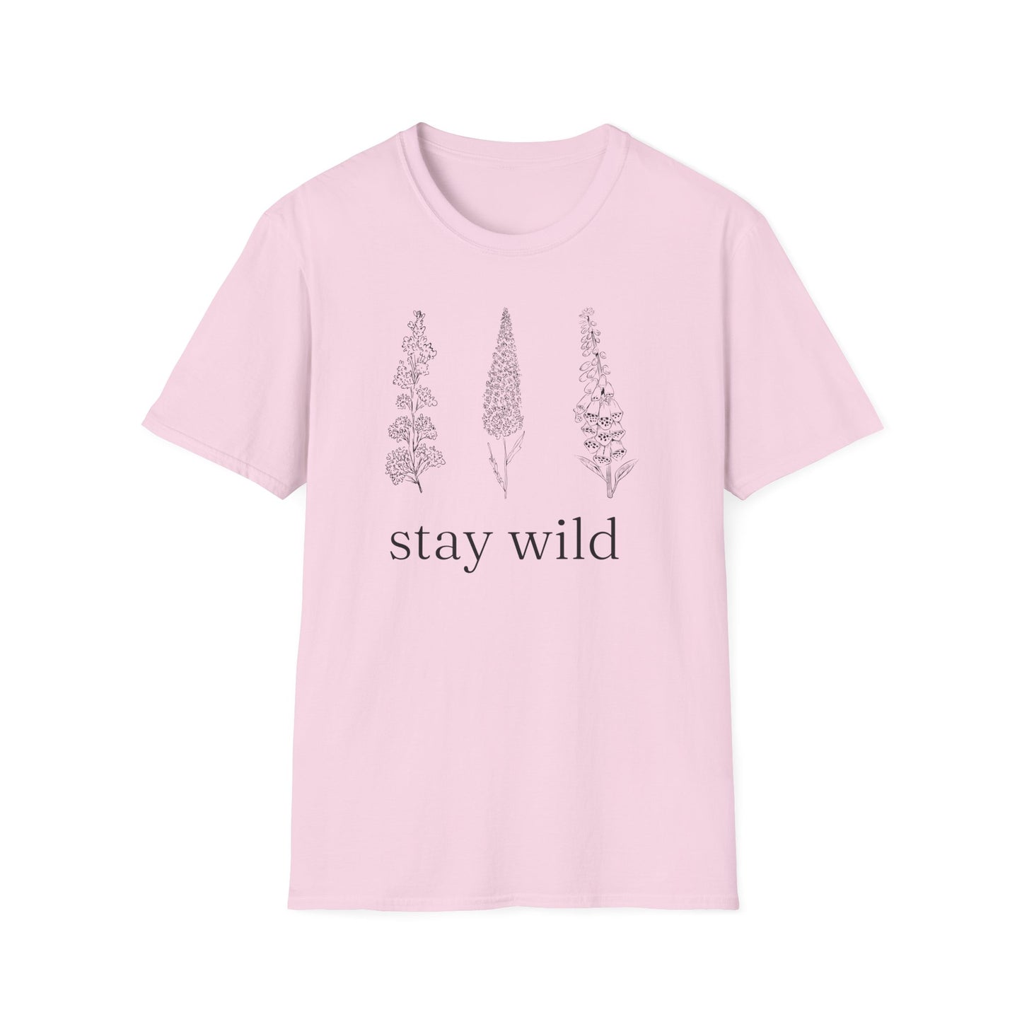 Stay Wild Flowers T-Shirt