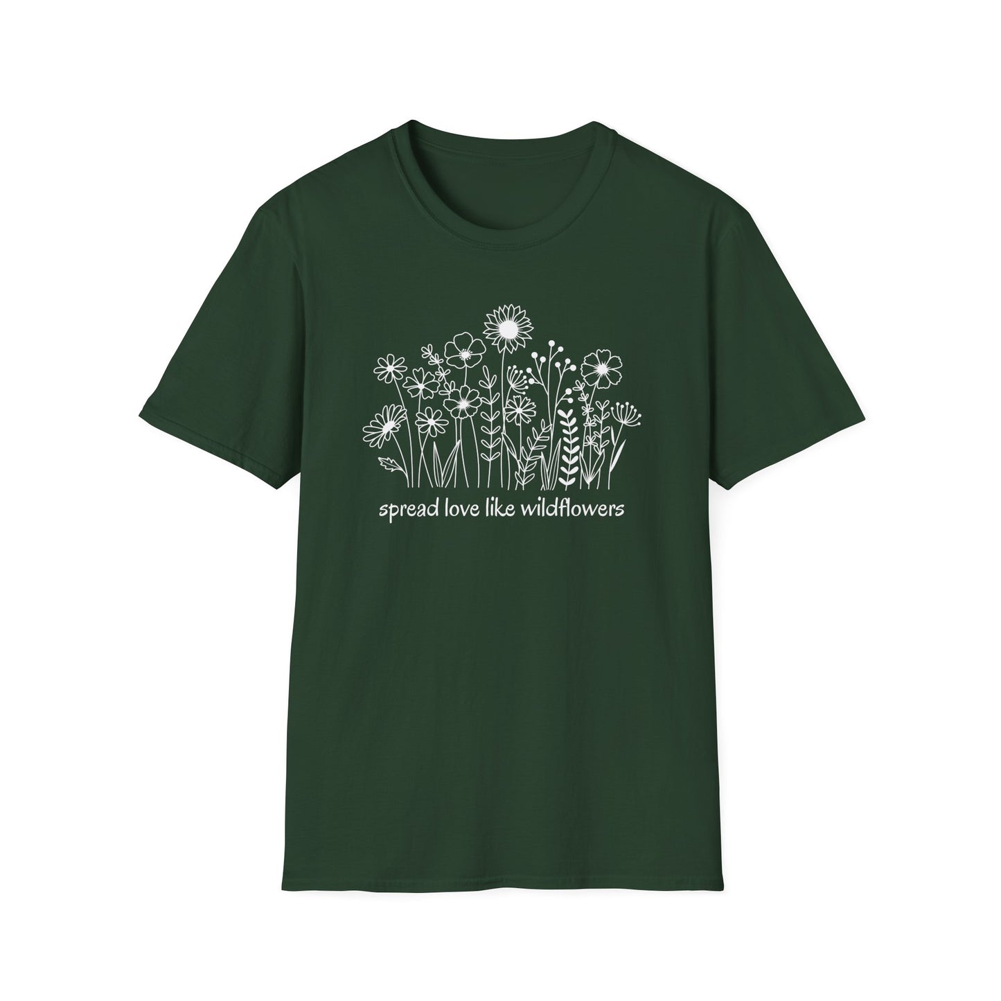 Spread Love Like Wildflowers T-Shirt