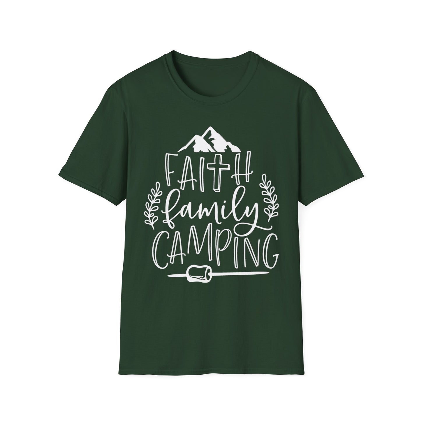 Faith Family Camping T-Shirt