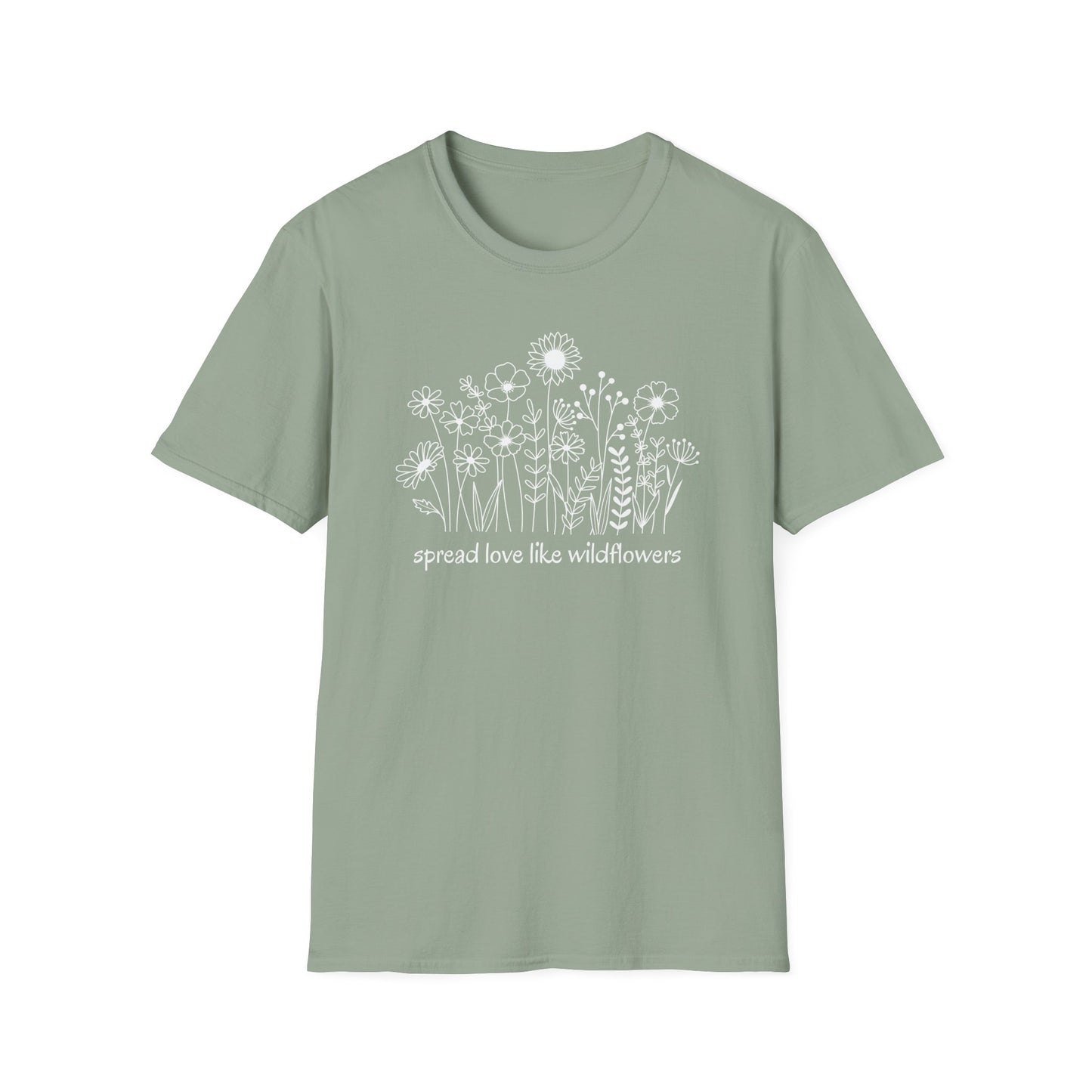 Spread Love Like Wildflowers T-Shirt