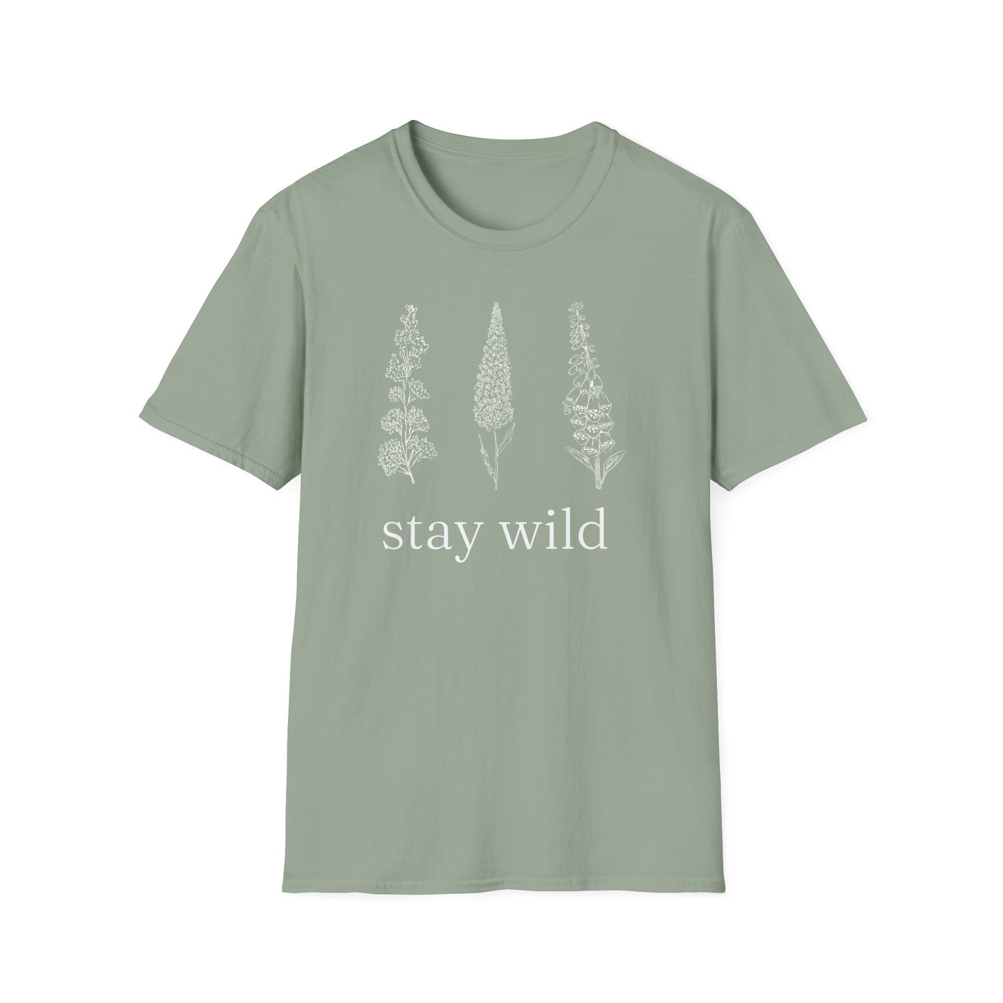 Stay Wild Flowers T-Shirt