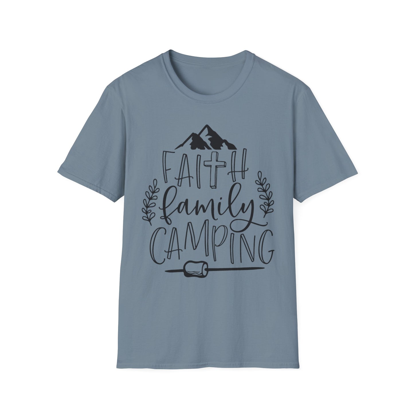 Faith Family Camping T-Shirt