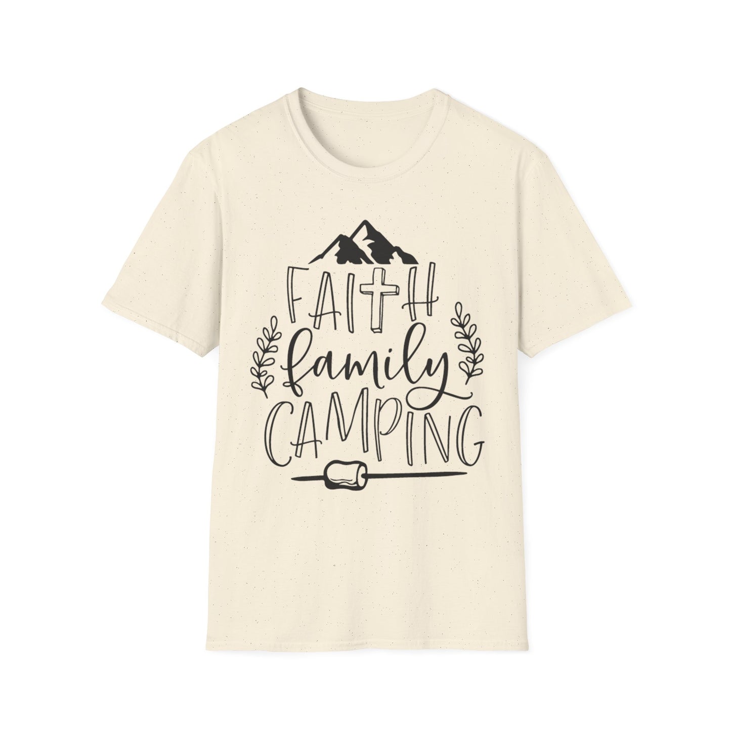 Faith Family Camping T-Shirt