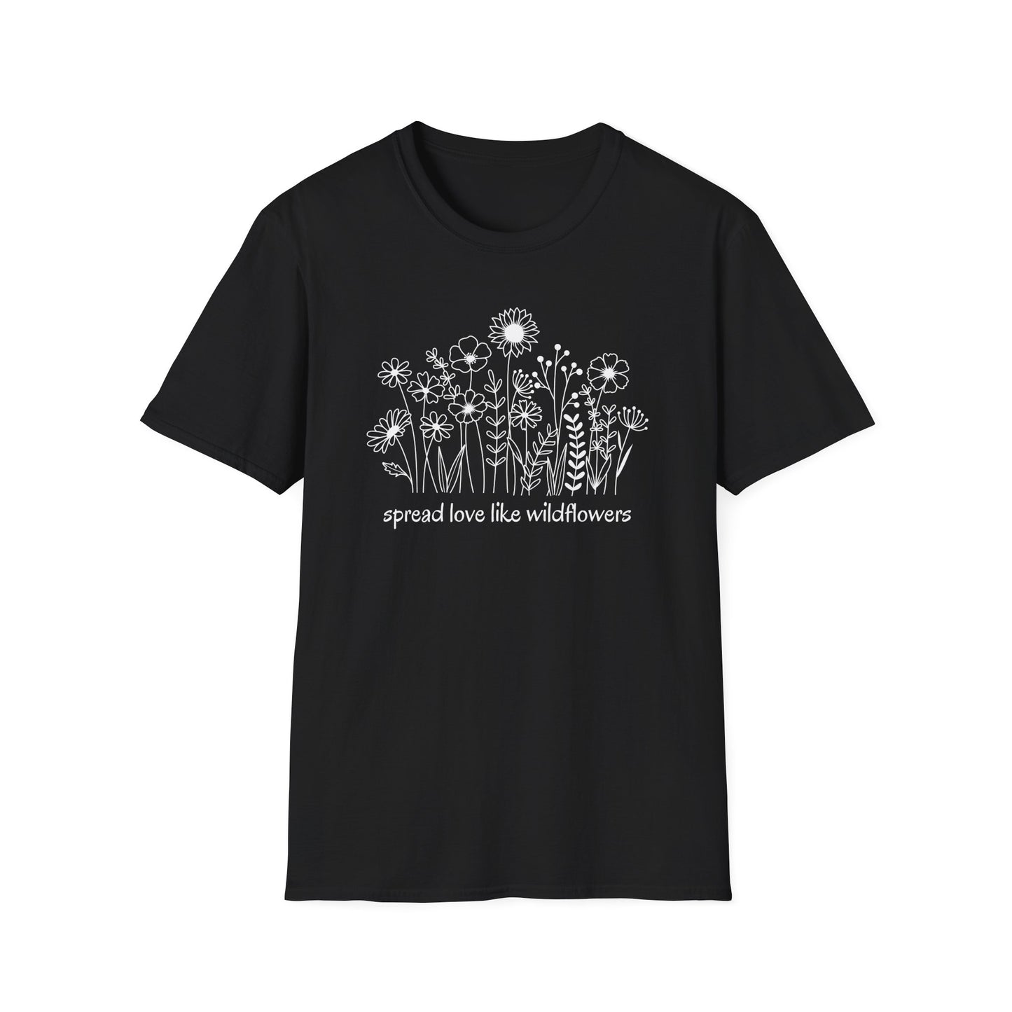 Spread Love Like Wildflowers T-Shirt