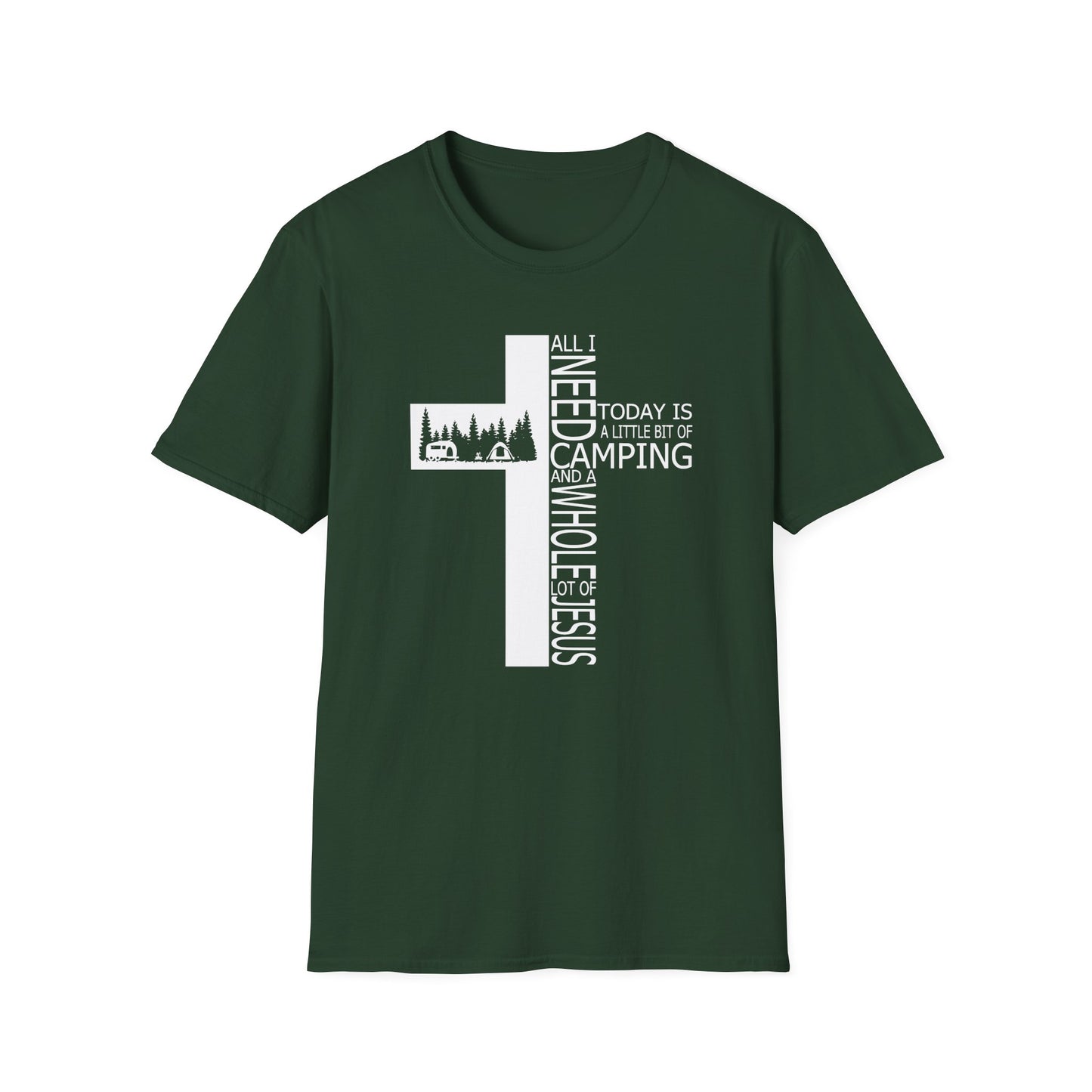 Camping Cross T-Shirt