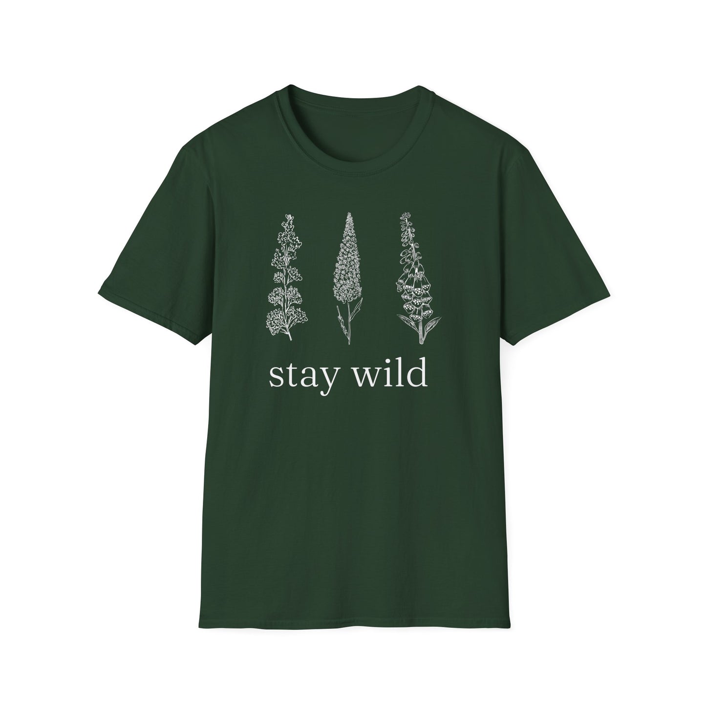 Stay Wild Flowers T-Shirt