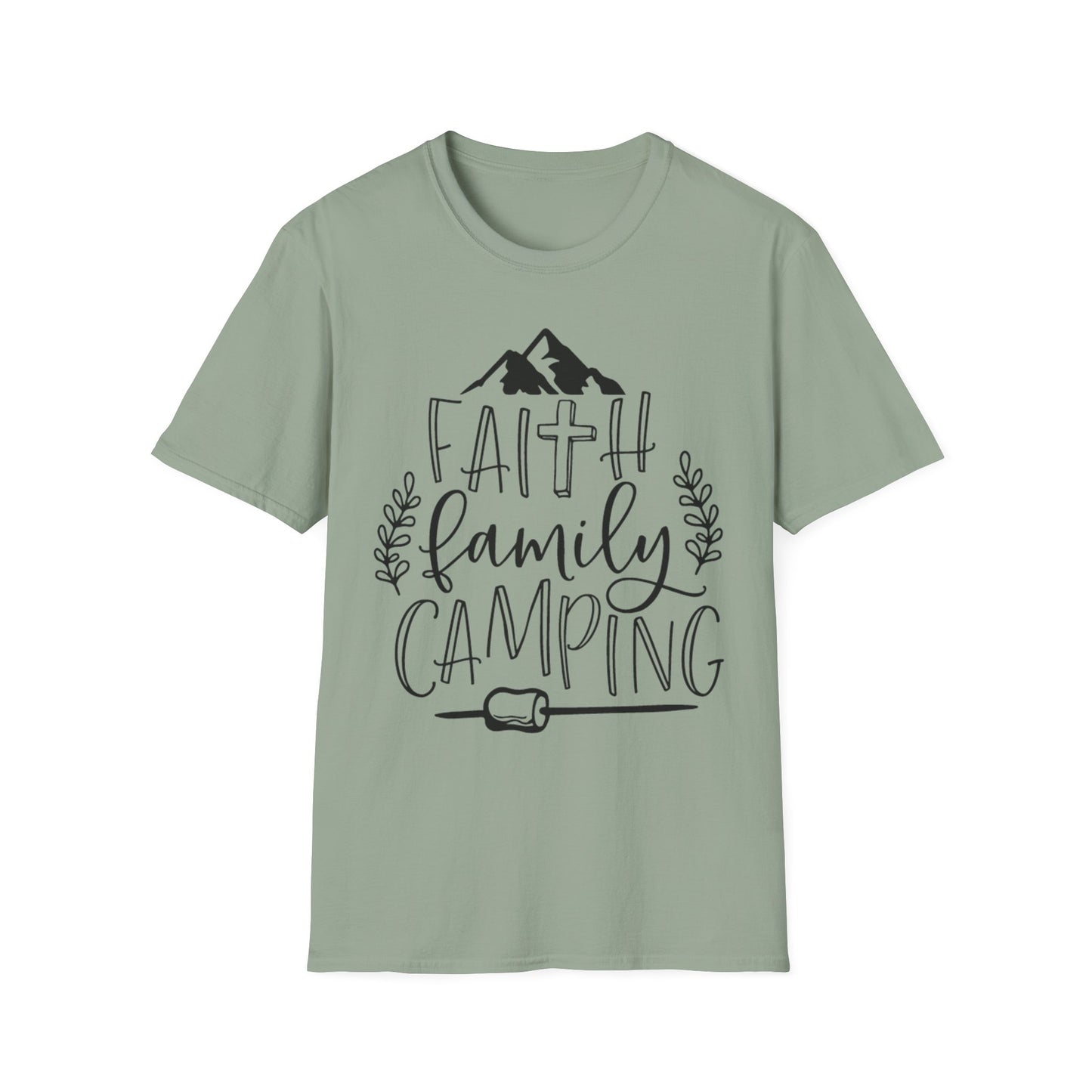 Faith Family Camping T-Shirt