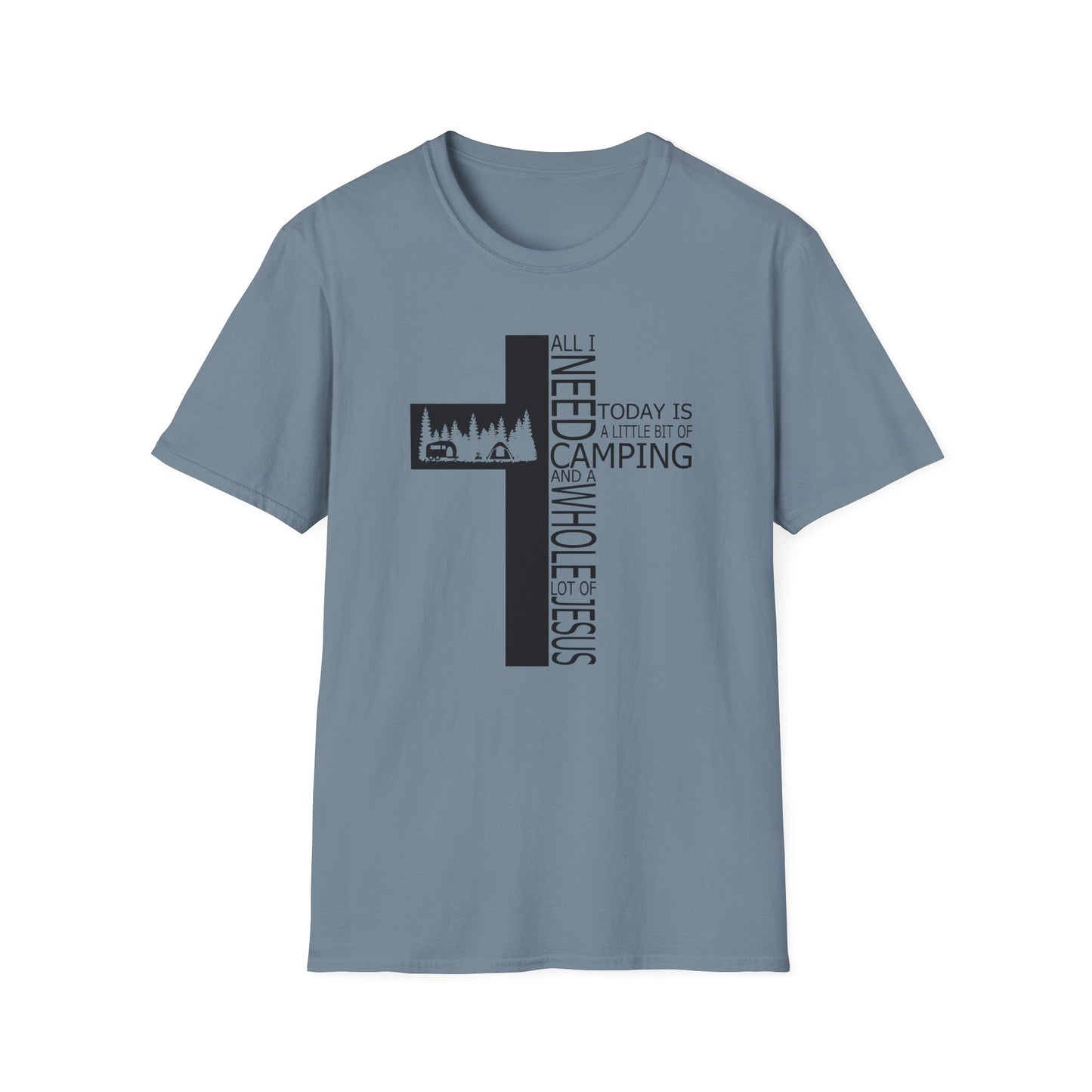 Camping Cross T-Shirt