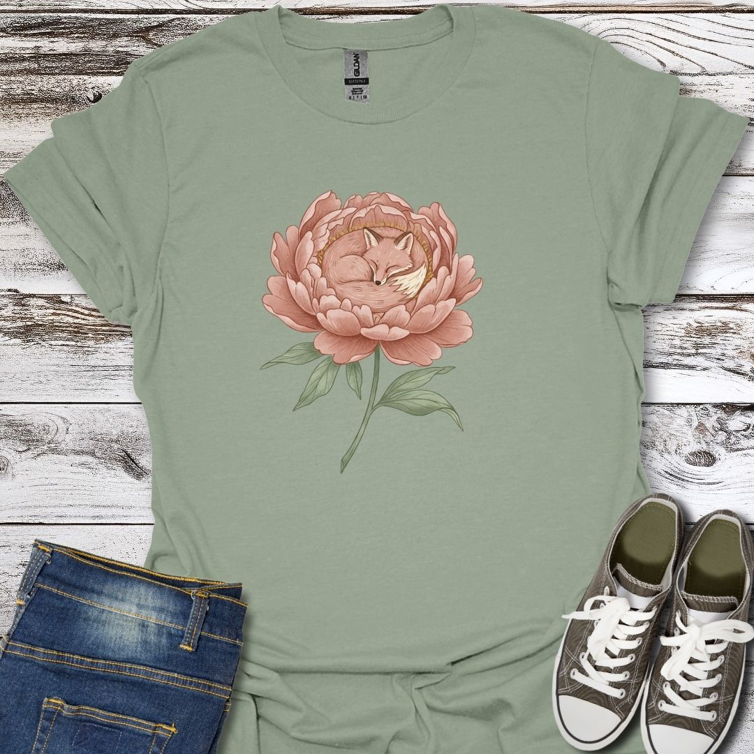 Fox Flower T-Shirt